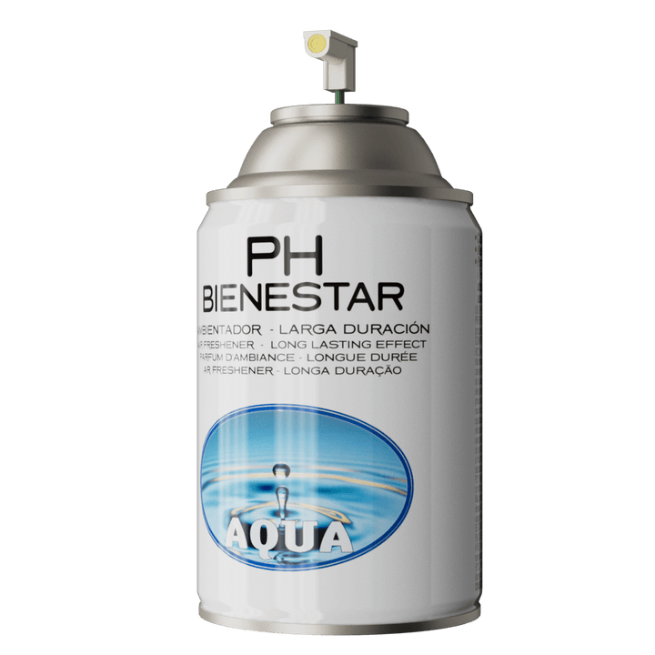 Ambientador aerosol PH Bienestar aqua gotas agua - Spray larga duración fresco limpio