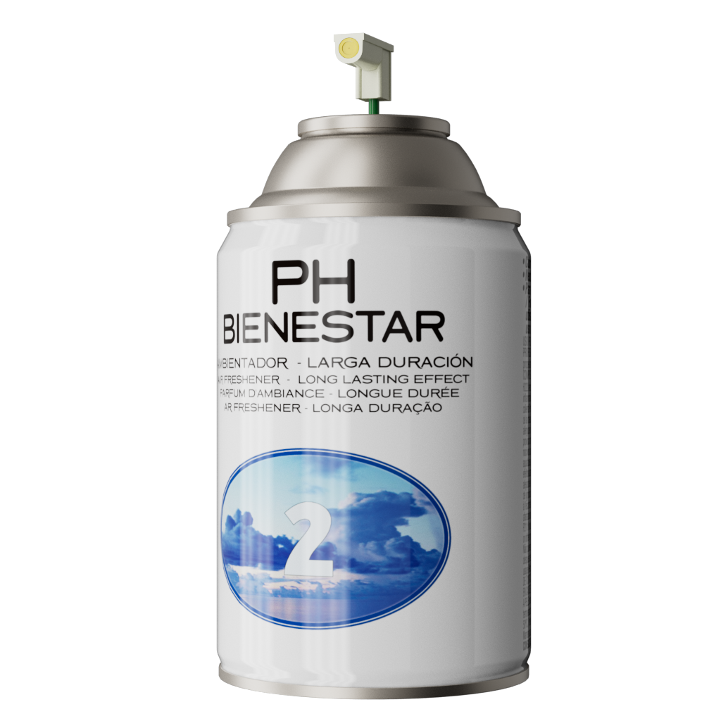 Ambientador aerosol PH Bienestar aroma 2 cielo azul - Perfumador larga duración profesional fresco