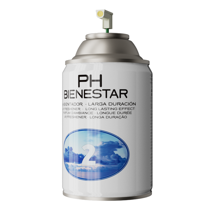 Ambientador aerosol PH Bienestar aroma 2 cielo azul - Perfumador larga duración profesional fresco