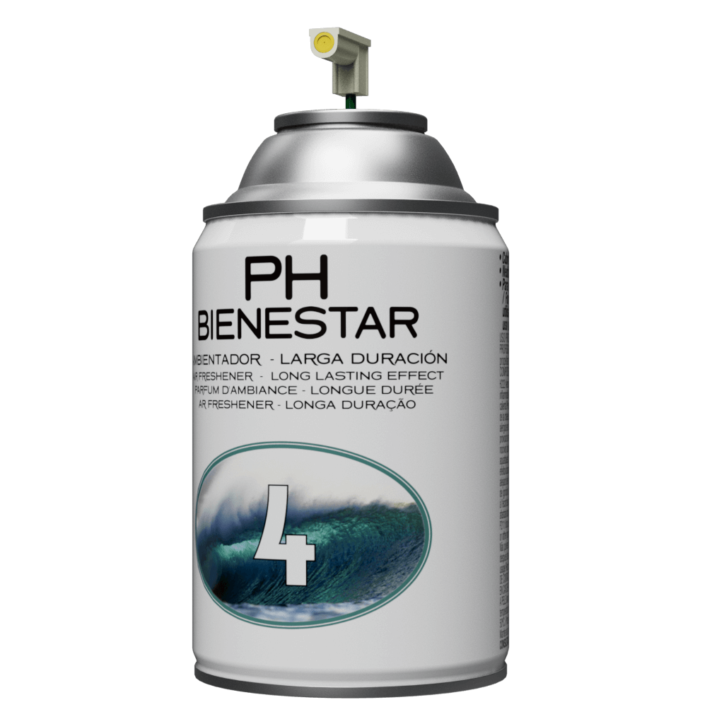 Ambientador aerosol PH Bienestar aroma 4 marino ola - Perfumador larga duración fresco oceánico