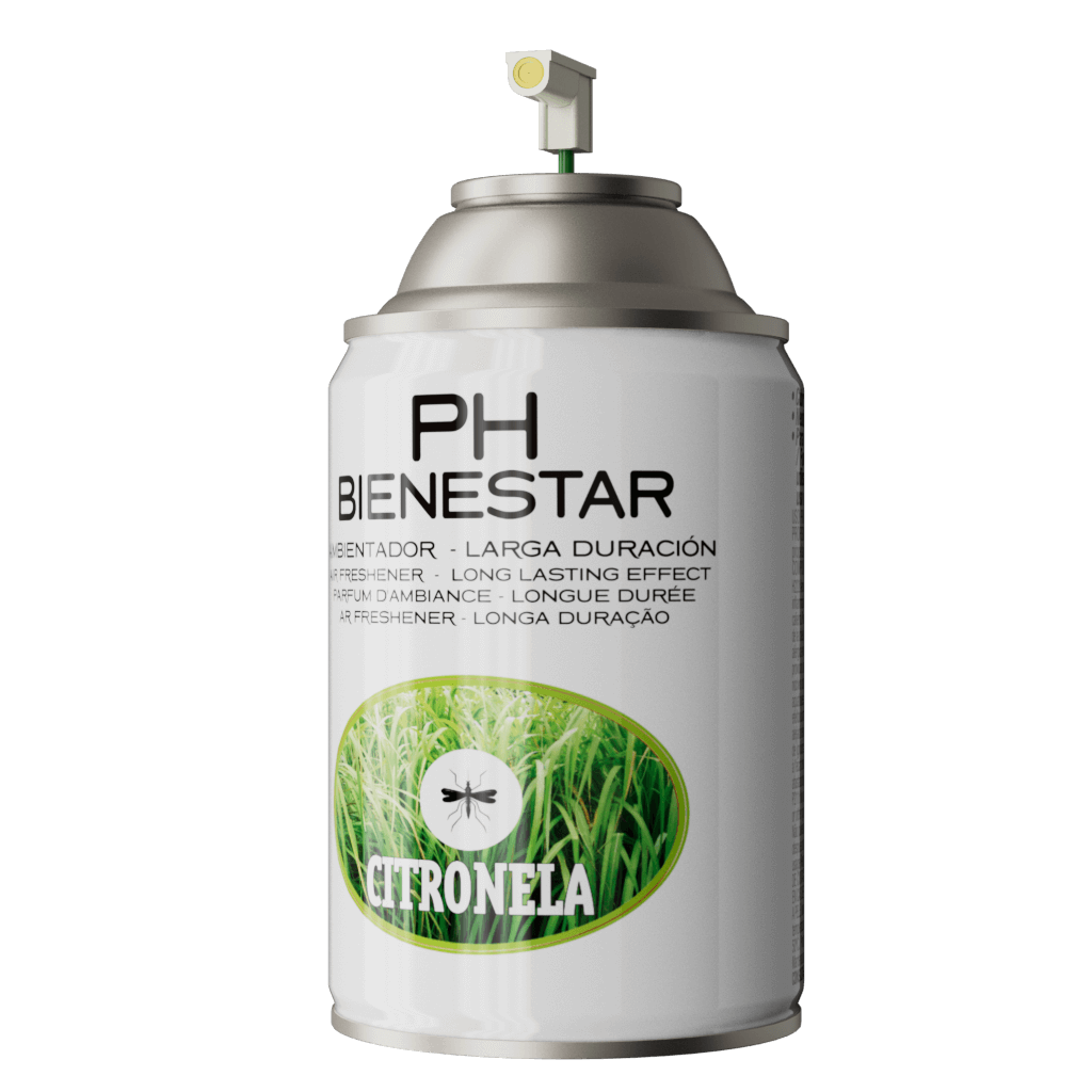 Ambientador aerosol PH Bienestar citronela repelente mosquitos - Perfumador larga duración natural anti-insectos