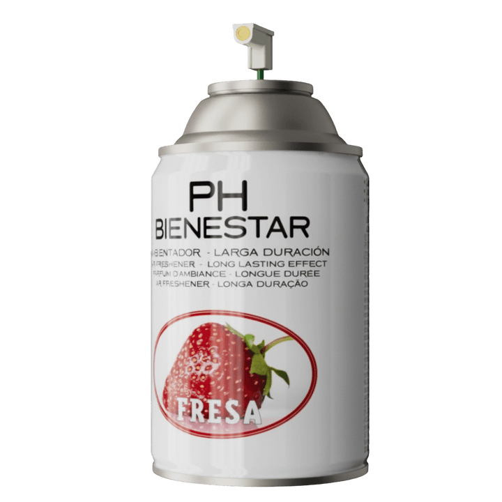 Ambientador aerosol PH Bienestar fresa frutal rojo - Spray larga duración dulce veraniego