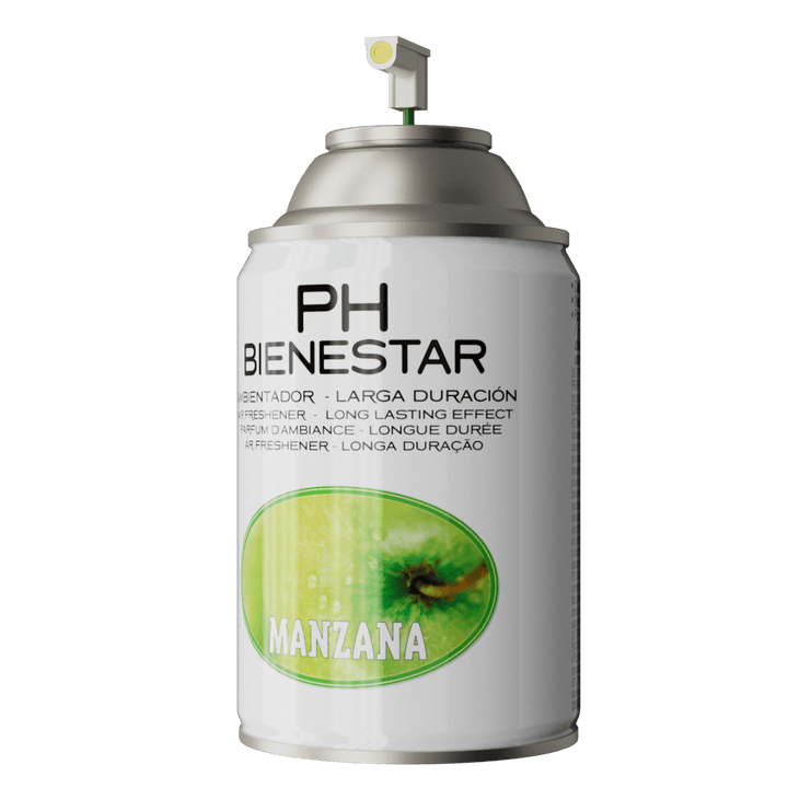 Ambientador aerosol PH Bienestar manzana verde frutal - Spray larga duración fresco crujiente