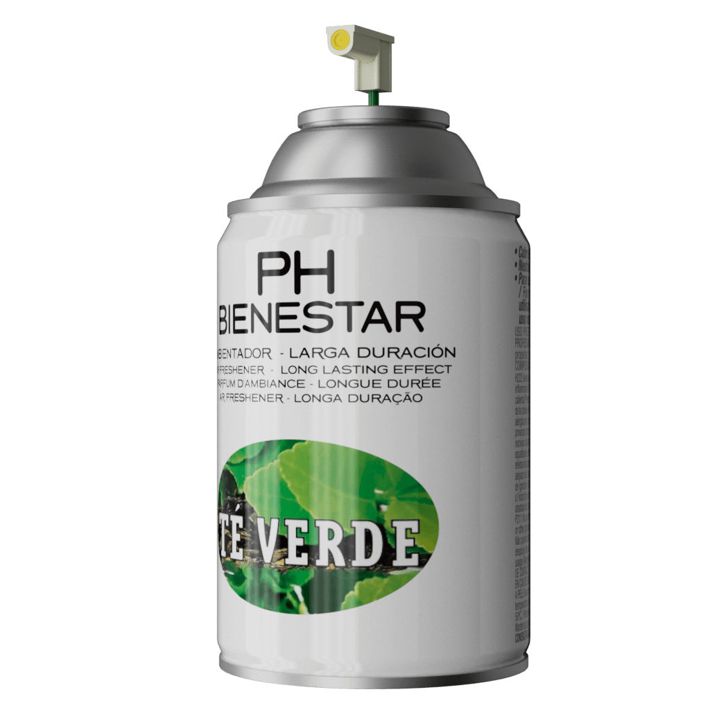 Ambientador aerosol PH Bienestar té verde relajante - Spray larga duración zen oriental natural