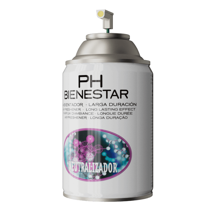 Neutralizador aerosol PH Bienestar anti-olores moléculas - Eliminador larga duración científico profesional