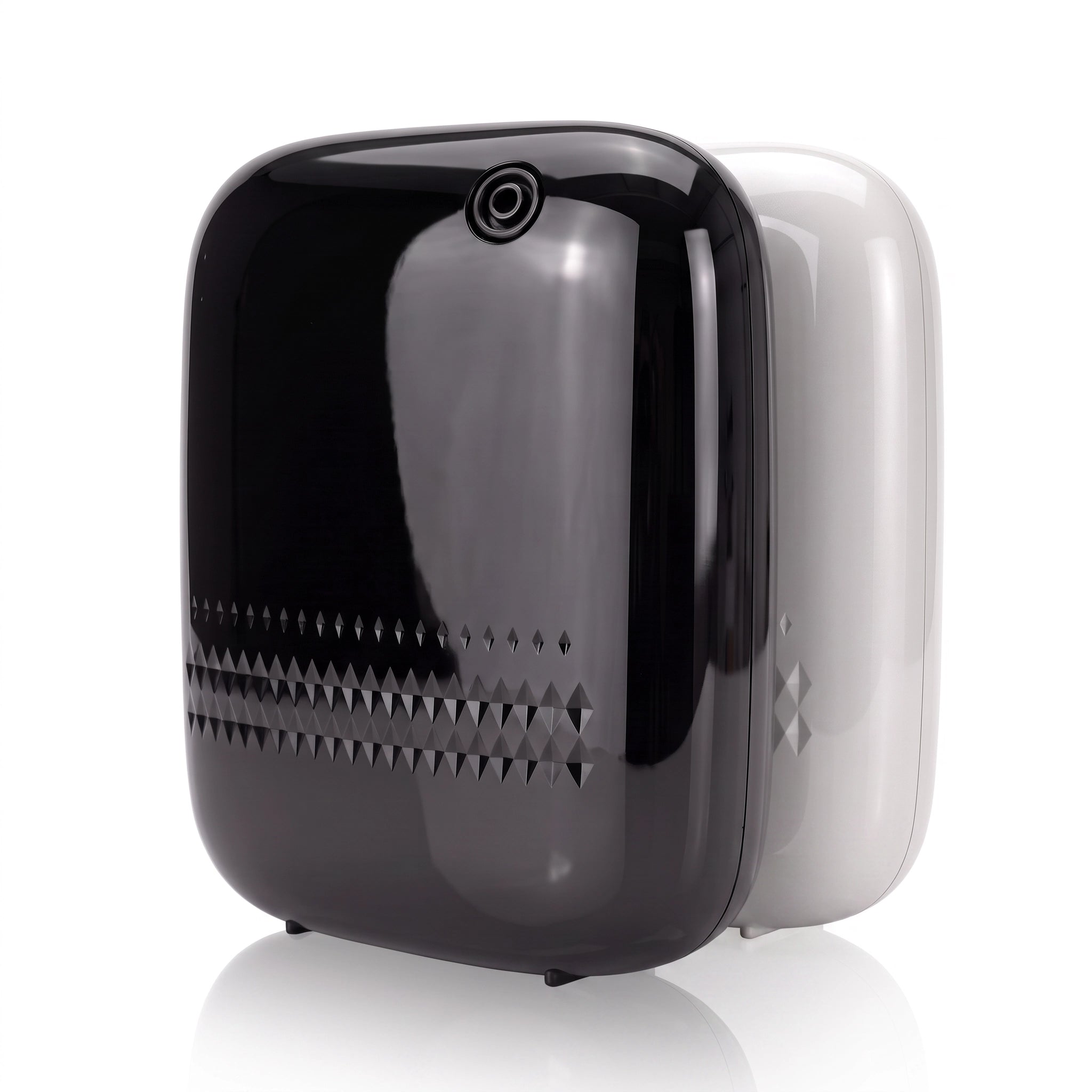 Difusor nebulizador Bluetooth compacto 400ml Serviaroma Shop disponible en negro y blanco, dispensador automático de ambientador profesional