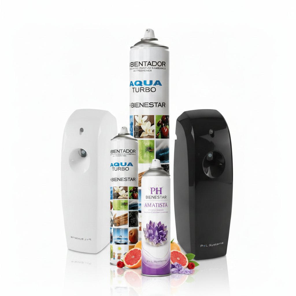 Pack personalizable Dispensador + 2 Aerosoles + Turbo