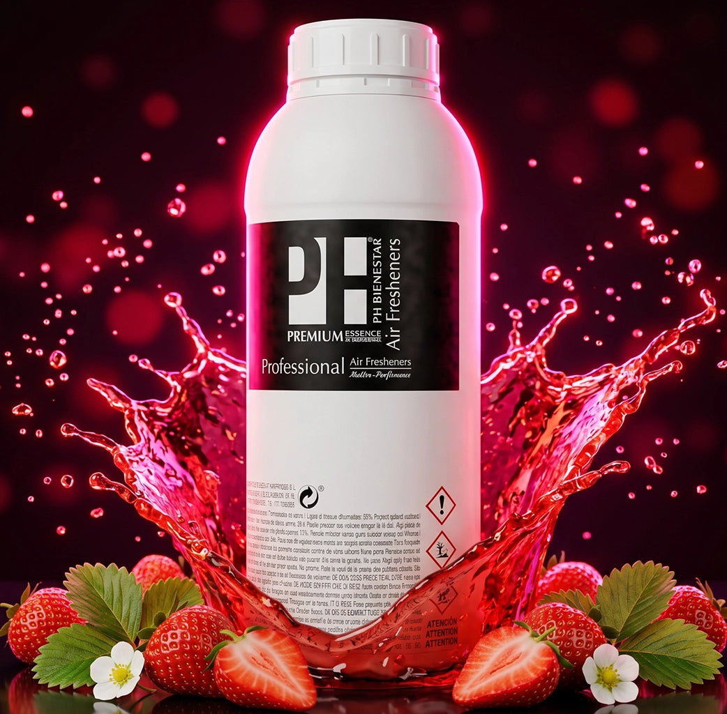 Nebulizador ambientador profesional Fresa 1L aroma dulce frutal para comercios – Serviaroma (Fresa)
