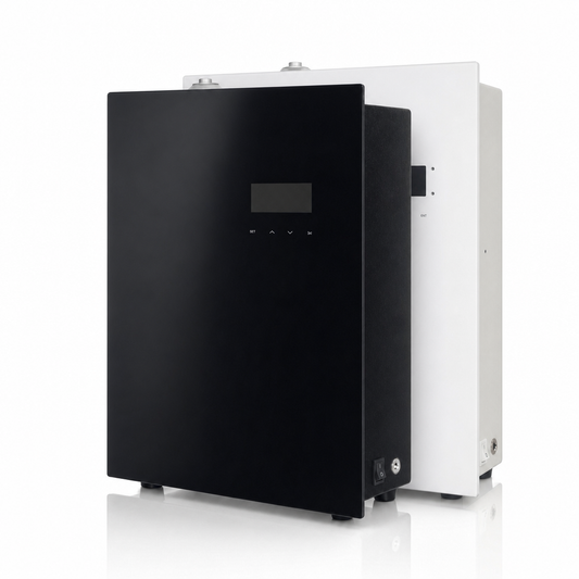 Nebulizador profesional Bluetooth 500ml blanco y negro (doble color) con pantalla y conexión a climatización