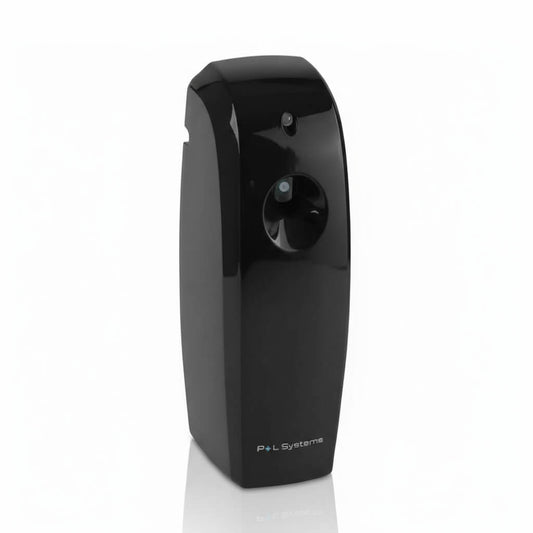 Ambientador automático negro brillante con pulverizador profesional P+L Systems
